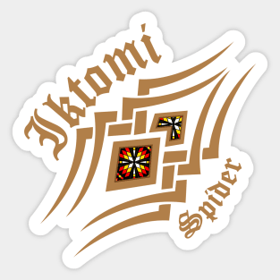 Iktomi Brown Sticker